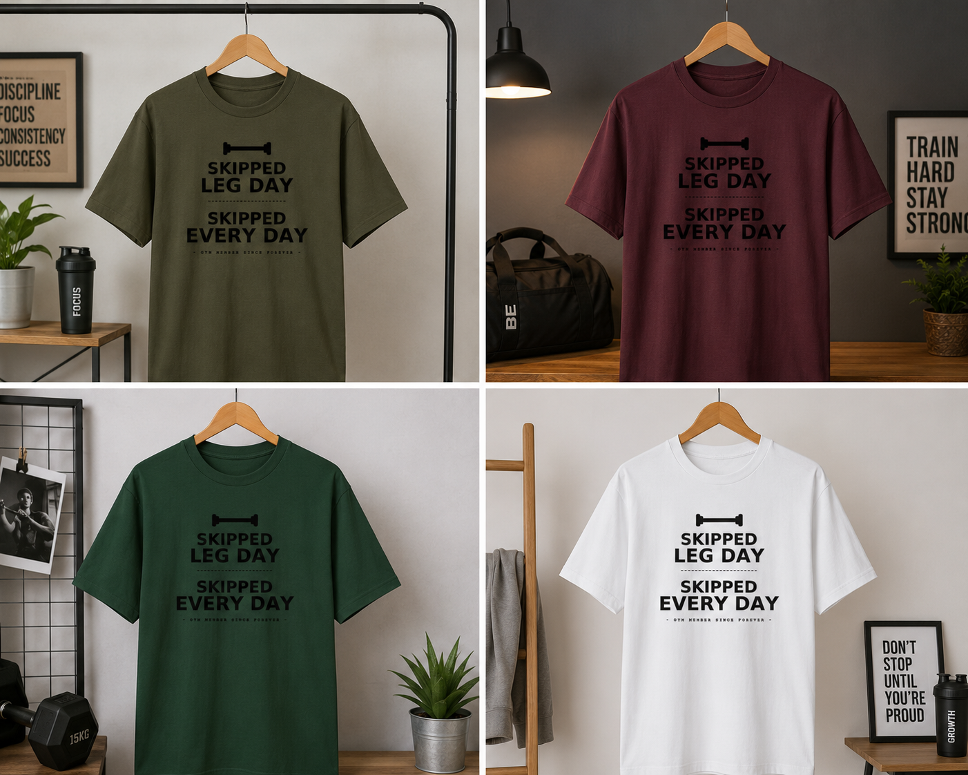 Unisex Oversized gym T-Shirt